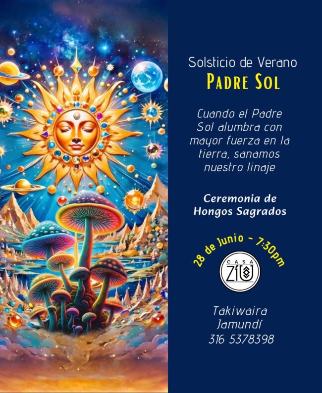 Ceremonia Sagrada de Hongos