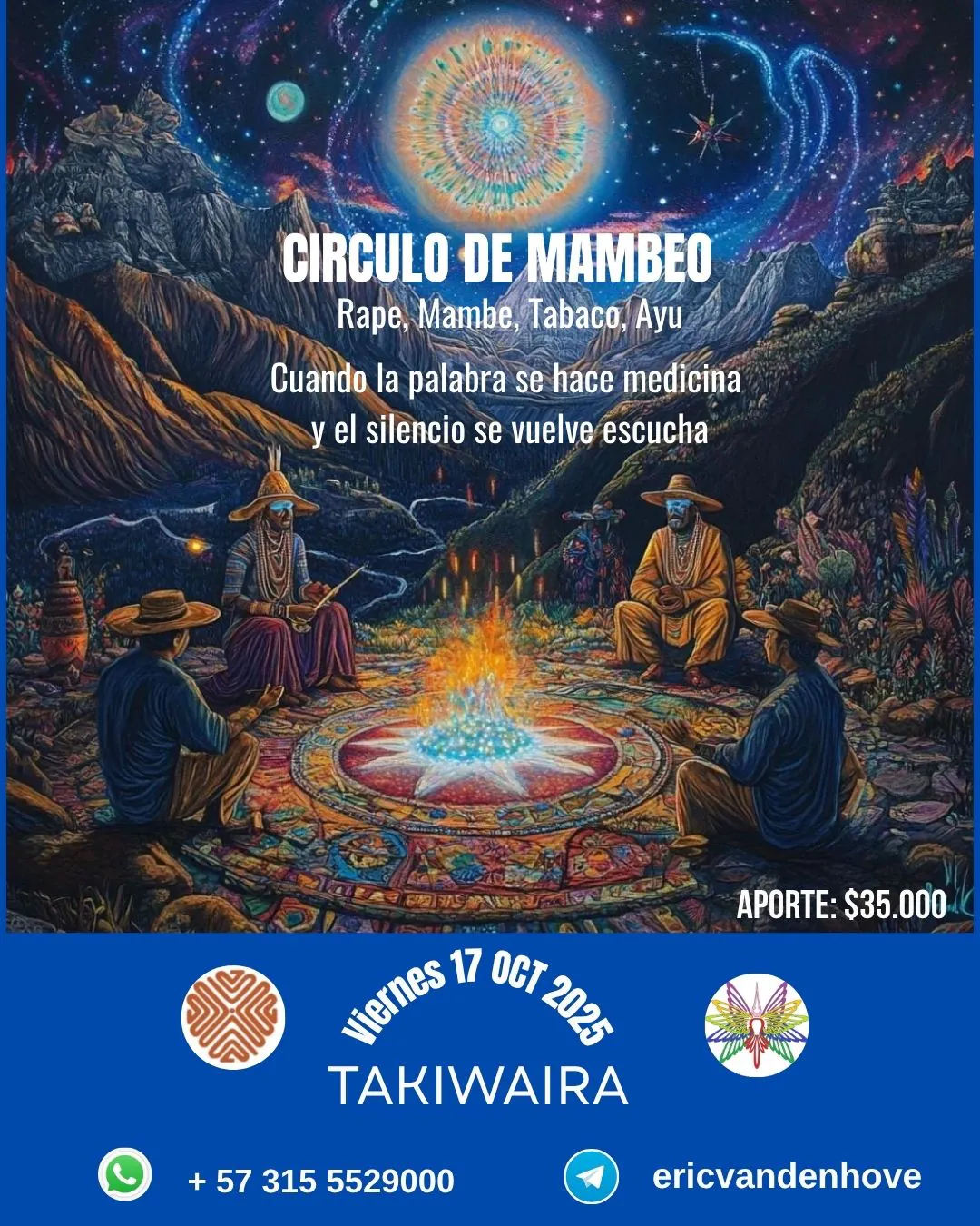 Circulo de Palabra, mambeo