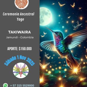 Ceremonia sagrada de Yage - Takiwaira