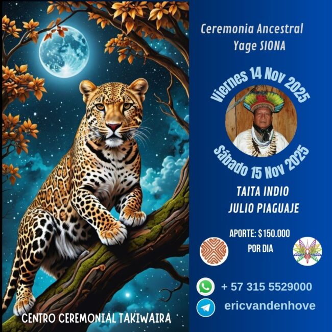 Ceremonia Sagrada de Yage SIONA