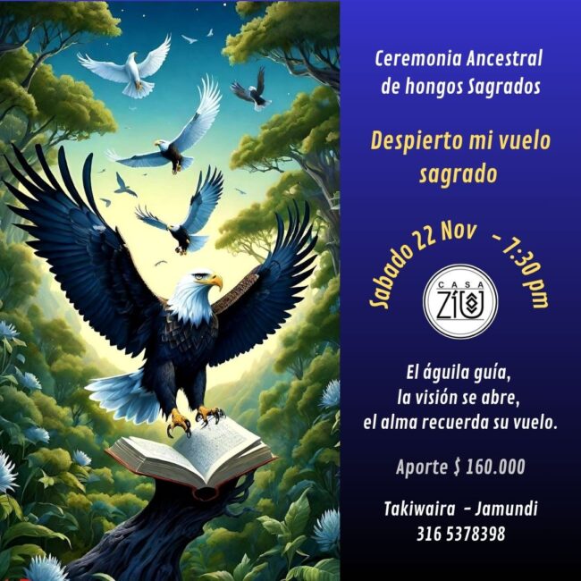 Ceremonia Sagrada de Hongos