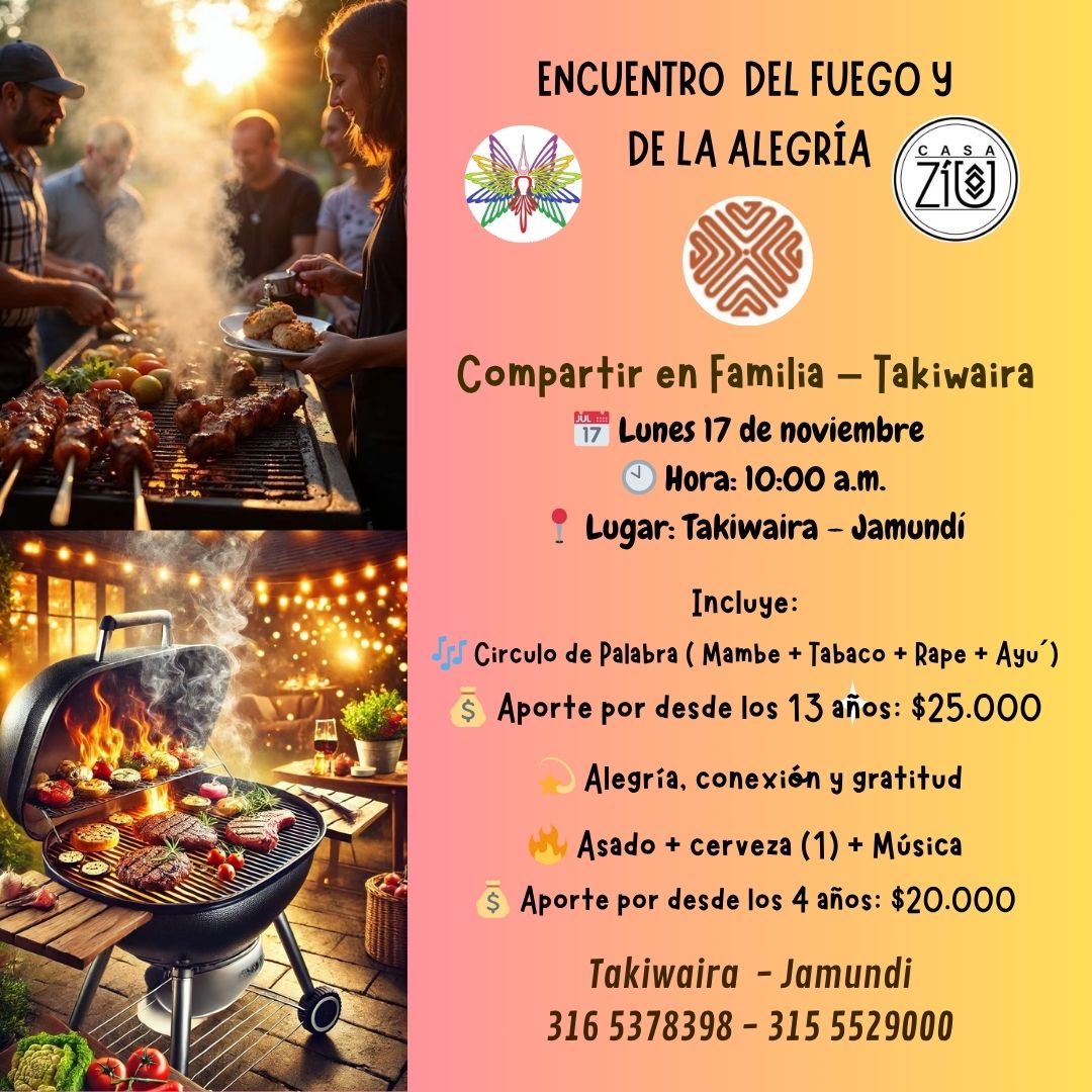 Compartir en Familia ENCUENTRO DEL FUEGO Y DE LA ALEGRÍA