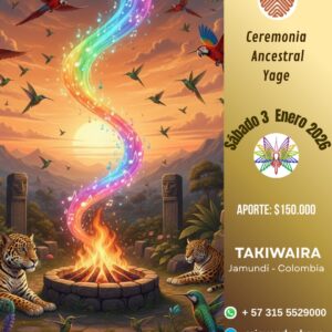 Ceremonia sagrada de Yage 3 de enero 2026 Cali-Jamundí