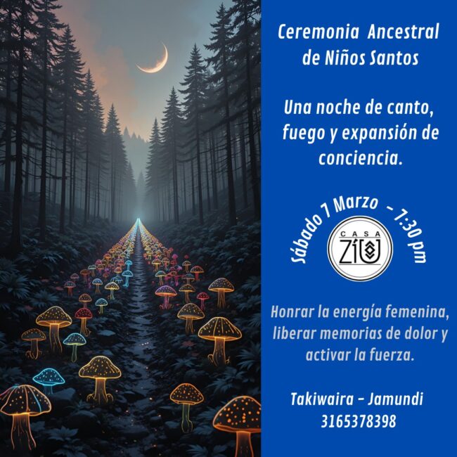 Ceremonia de Niños Santos Sábado 7 marzo
