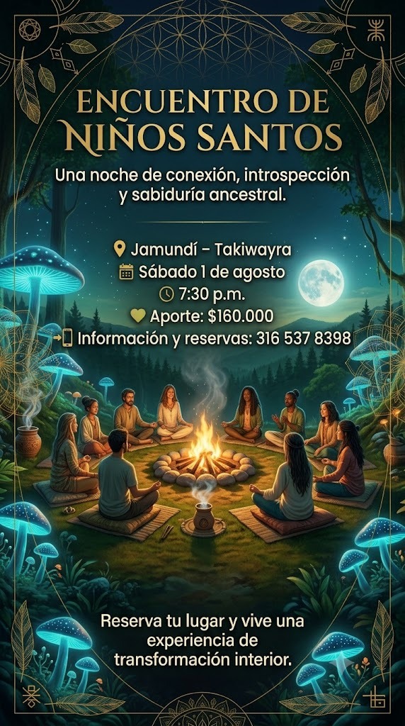 Ceremonia Sagrada de Hongos - Cali/Jamundi