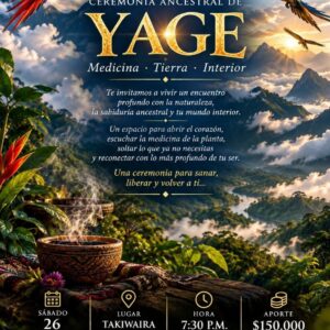 Ceremonia de Yage 26 Septiembre 2026