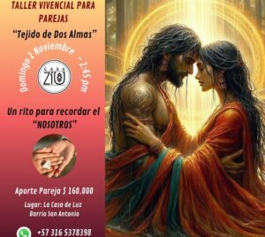 Taller vivencial ð¸️✨ TEJIDO DE DOS ALMAS ✨ð¸️