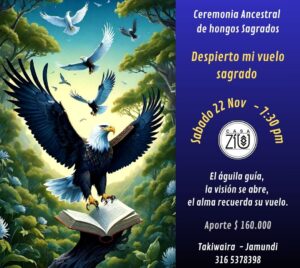 Ceremonia Sagrada de Hongos