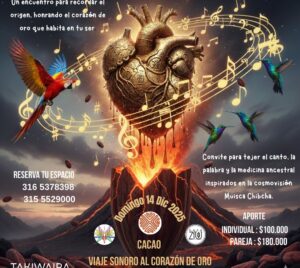Domingo 14 diciembre Viaje Sonoro al corazón de Oro
