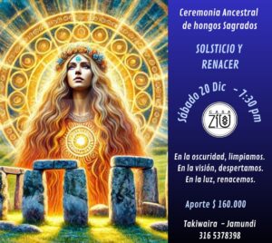 Sábado 20 diciembre Ceremonia sagrada de Hongos Cali-Jamundi, Colombia