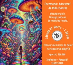 Ceremonia Ancestral - Niños Santos Sábado 21