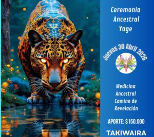 Ceremonia Sagrada de Yage - JUEVES 30 Abril