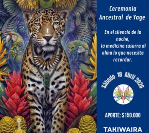 Ceremonia Sagrada de Yage 18 abril Cali/Jamundí